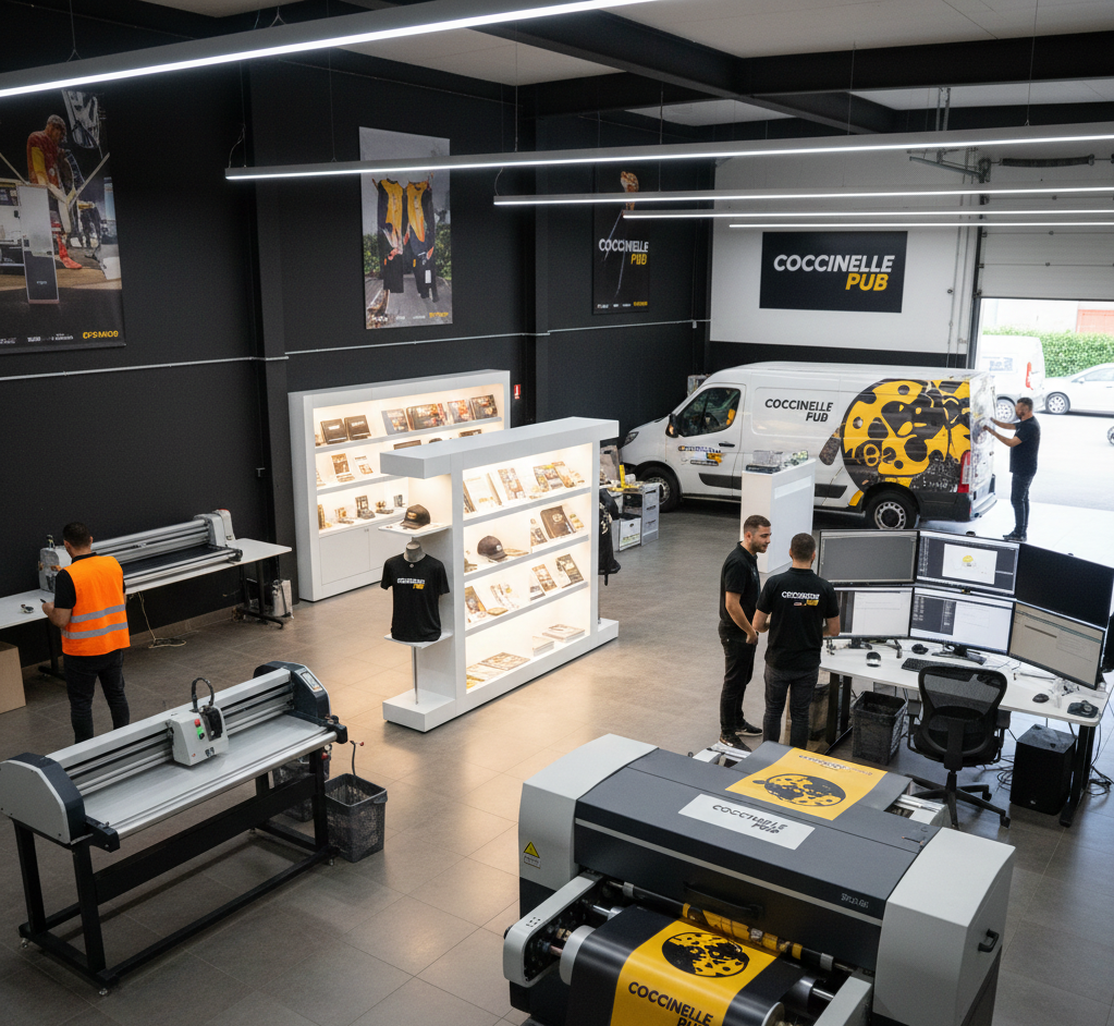 Imprimerie et agence de publicité à Oran